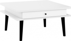 Konferenční stolek Dolce 10 bílá/bílý lesk