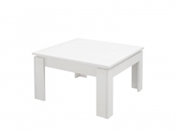 Konferenční stolek Teddy - čtverec bílá