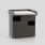 Komoda přebalovací Rea Mouse s přebalovacím pultem a matrací grafit