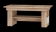 Konferenční stolek rozkládací Maximus 17 dub sonoma/bílý lesk