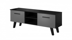 Televizní (tv) stolek Nord grafit/černá