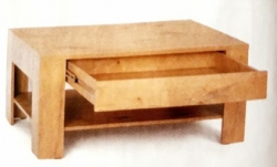 Konferenční stolek Rea 7 - se šuplíkem buk